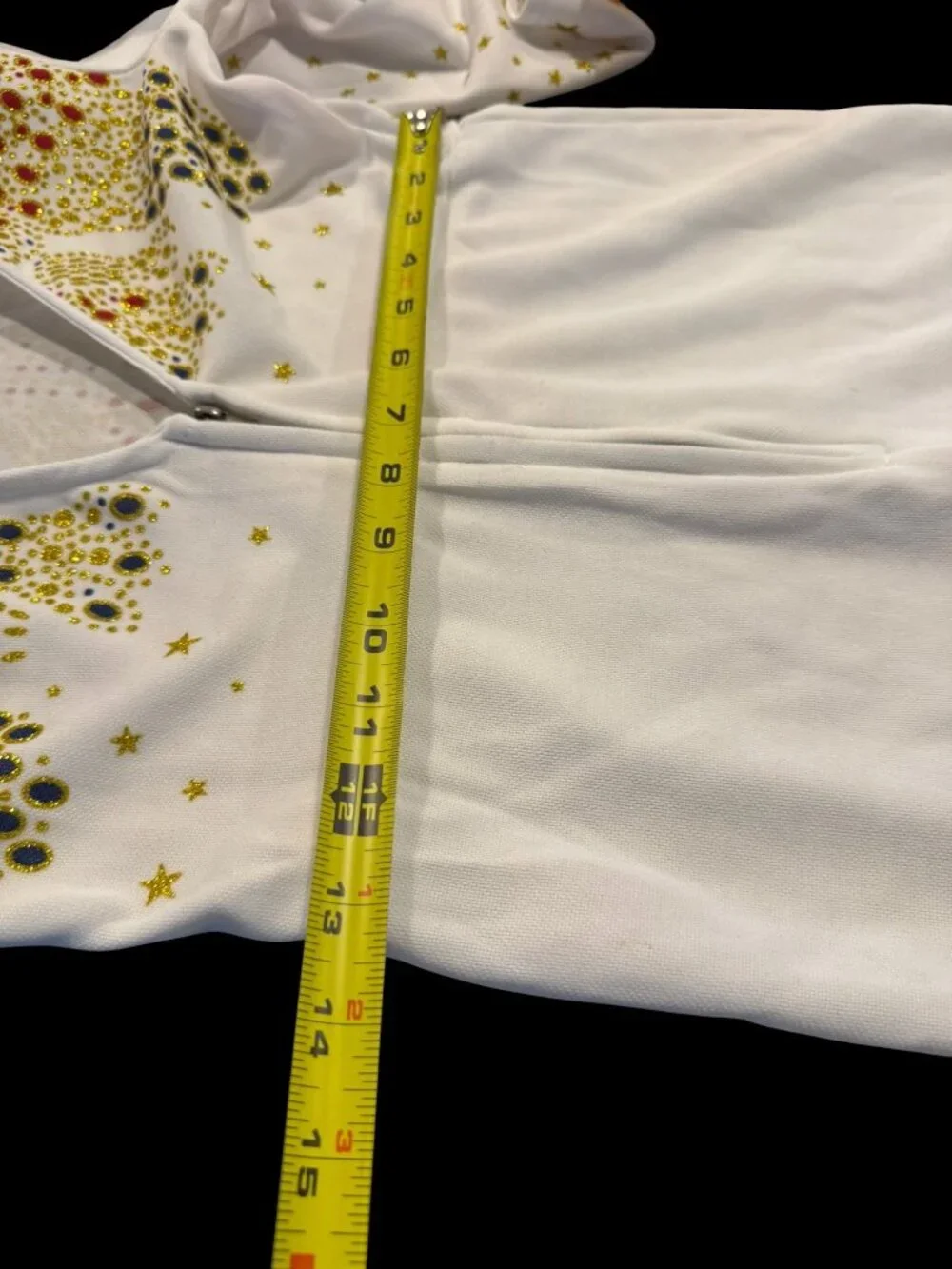 Elvis Halloween Costume With Red Scarf & Gold Star Details Medium By Rubies Jump